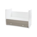 Βρεφικό Κρεβατάκι 2 Επιπέδων Dream New 60x120 White/Beige Lorelli