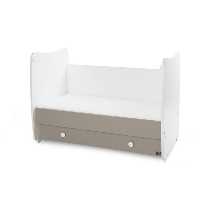 Βρεφικό Κρεβατάκι 2 Επιπέδων Dream New 60x120 White/Beige Lorelli
