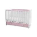 Βρεφικό Κρεβατάκι 2 Επιπέδων Dream New 60x120 White/Orchid Pink Lorelli