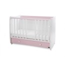 Βρεφικό Κρεβατάκι 2 Επιπέδων Dream New 60x120 White/Orchid Pink Lorelli