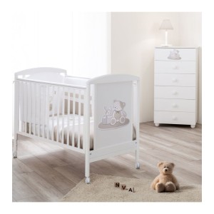 Βρεφικό Κρεβατάκι PALI Lulu Bianco/Tortora