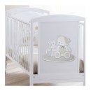 Βρεφικό Κρεβατάκι PALI Lulu Bianco/Tortora