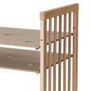 Βρεφικό Κρεβατάκι Smart Bed 9 σε 1 Φυσικό Ξύλο Round Ingvart