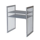 Βρεφικό Κρεβατάκι Smart Bed 9 σε 1 Γκρι Oval Ingvart Βρεφικό Κρεβατάκι Smart Bed 9 σε 1 Γκρι Oval Ingvart