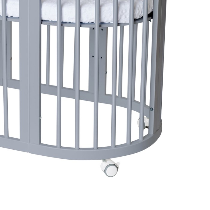 Βρεφικό Κρεβατάκι Smart Bed 9 σε 1 Γκρι Oval Ingvart Βρεφικό Κρεβατάκι Smart Bed 9 σε 1 Γκρι Oval Ingvart