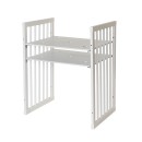 Βρεφικό Κρεβατάκι Smart Bed 9 σε 1 Λευκό Round Ingvart