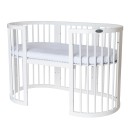 Βρεφικό Κρεβατάκι Smart Bed 9 σε 1 Λευκό Round Ingvart