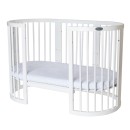 Βρεφικό Κρεβατάκι Smart Bed 9 σε 1 Λευκό Round Ingvart