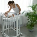 Βρεφικό Κρεβατάκι Smart Bed 9 σε 1 Λευκό Oval Ingvart Βρεφικό Κρεβατάκι Smart Bed 9 σε 1 Λευκό Oval Ingvart