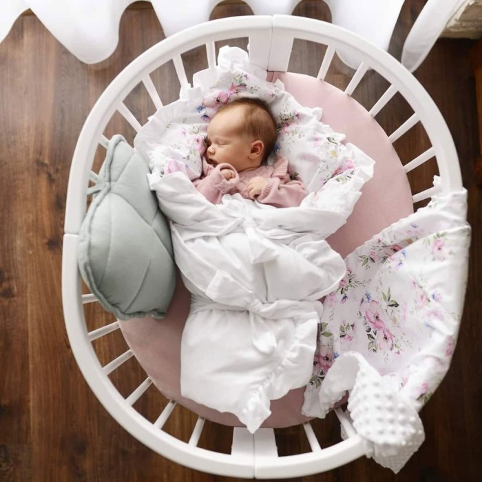 Βρεφικό Κρεβατάκι Smart Bed 9 σε 1 Γκρι Round Ingvart