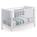 Βρεφικό Κρεβάτι  Astrid Bianco - Grigio Pali