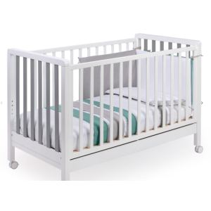 Βρεφικό Κρεβάτι  Astrid Bianco - Grigio Pali