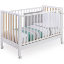 Βρεφικό Κρεβάτι  Astrid Bianco - Naturale Pali