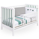 Βρεφικό Κρεβάτι  Astrid Bianco - Naturale Pali