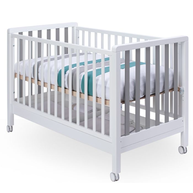 Βρεφικό Κρεβάτι  Astrid Bianco - Verde Pali