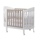 Βρεφικό κρεβάτι  Candy Bianco/Tortora PALI