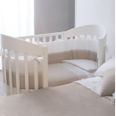 Βρεφικό κρεβάτι  Candy Bianco/Tortora PALI