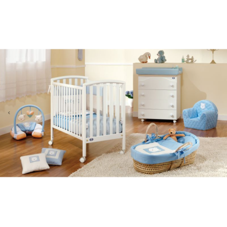 Βρεφικό Κρεβάτι City Χρώμα Λευκό PALI