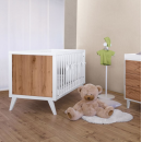 Βρεφικό Κρεβάτι  Lab 33 White - Biscuit PALI