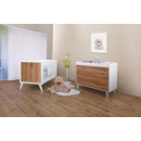 Βρεφικό Κρεβάτι  Lab 33 White - Biscuit PALI