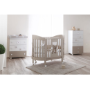 Βρεφικό κρεβάτι  Lillo B Ovale Tortora PALI