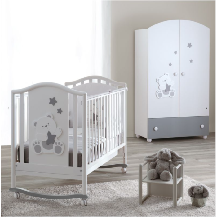 Βρεφικό κρεβάτι  Orsone Grigio PALI