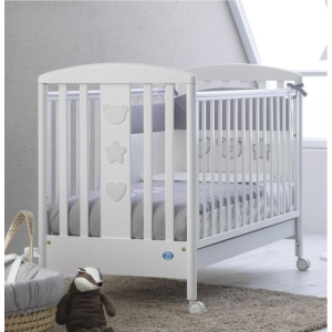 Βρεφικό Κρεβάτι Pali Birillo Λευκό