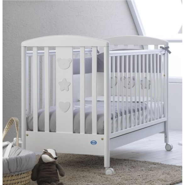 Βρεφικό Κρεβάτι Pali Birillo Λευκό