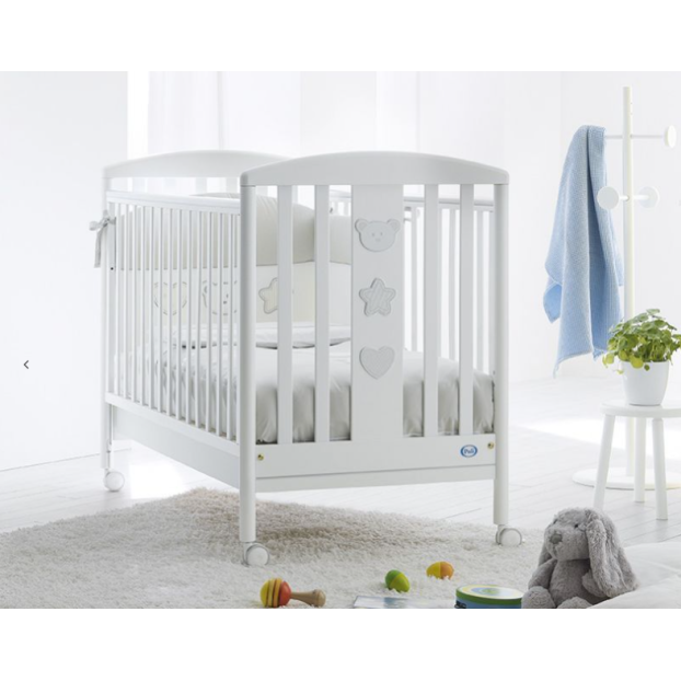 Βρεφικό Κρεβάτι Pali Birillo Λευκό