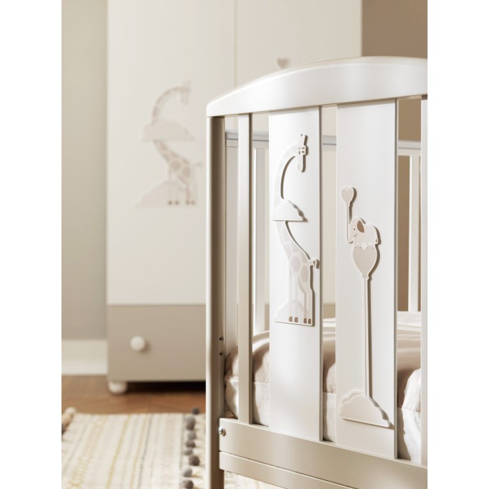 Βρεφικό Κρεβάτι  Savana  Λευκό - Μπεζ Pali