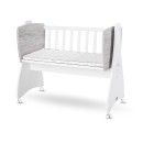 Βρεφικό Ξύλινο Λίκνο First Dreams White/Artwood Lorelli
