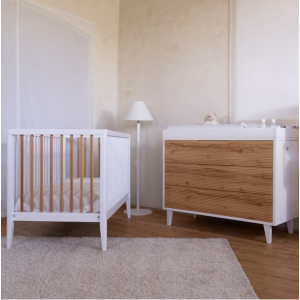 Βρεφικό Λίκνο + Κούνια LAB 23 White - Biscuit PALI