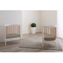Βρεφικό Λίκνο + Κρεβάτι LAB03 White - Biscuit PALI