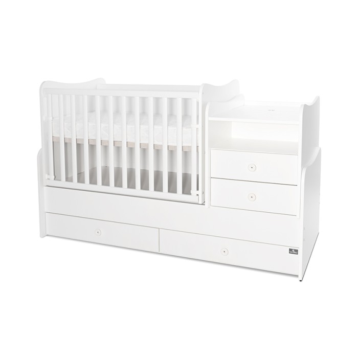 Βρεφικό Πολυμορφικό Κρεβατάκι Combo Λευκό Lorelli Βρεφικό Πολυμορφικό Κρεβατάκι Combo Λευκό Lorelli