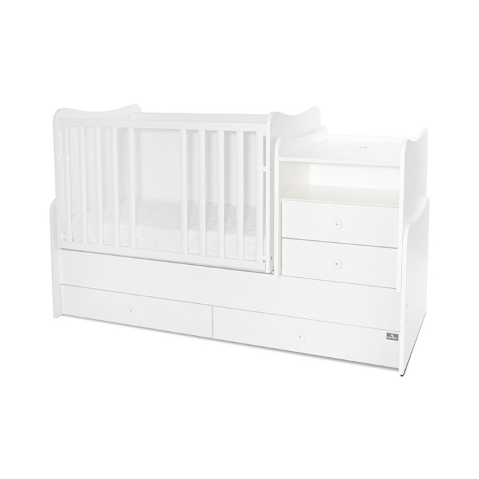Βρεφικό Πολυμορφικό Κρεβατάκι Combo Λευκό Lorelli Βρεφικό Πολυμορφικό Κρεβατάκι Combo Λευκό Lorelli