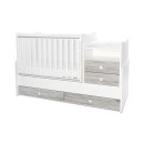 Βρεφικό Πολυμορφικό Κρεβατάκι Combo White/Artword Lorelli