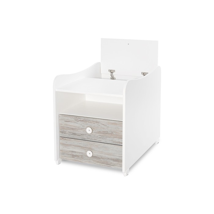 Βρεφικό Πολυμορφικό Κρεβατάκι Combo White/Artword Lorelli