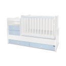 Βρεφικό Πολυμορφικό Κρεβατάκι Combo White/Baby Blue Lorelli Βρεφικό Πολυμορφικό Κρεβατάκι Combo White/Baby Blue Lorelli