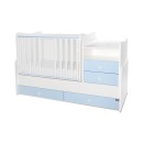 Βρεφικό Πολυμορφικό Κρεβατάκι Combo White/Baby Blue Lorelli Βρεφικό Πολυμορφικό Κρεβατάκι Combo White/Baby Blue Lorelli