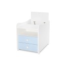 Βρεφικό Πολυμορφικό Κρεβατάκι Combo White/Baby Blue Lorelli Βρεφικό Πολυμορφικό Κρεβατάκι Combo White/Baby Blue Lorelli