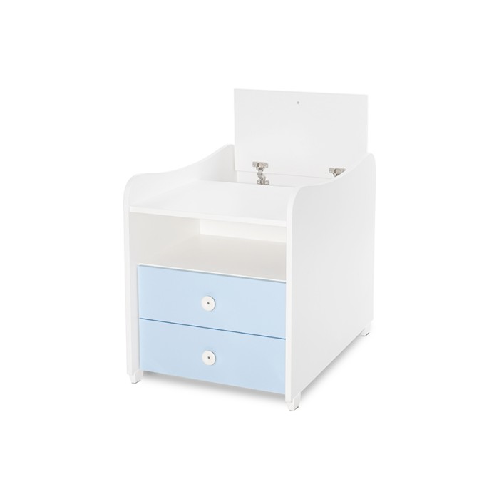 Βρεφικό Πολυμορφικό Κρεβατάκι Combo White/Baby Blue Lorelli Βρεφικό Πολυμορφικό Κρεβατάκι Combo White/Baby Blue Lorelli