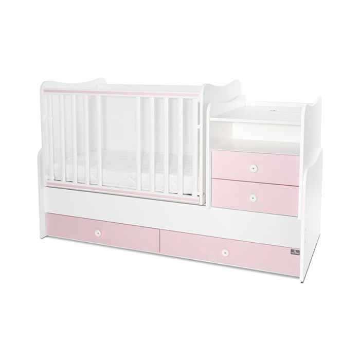 Βρεφικό Πολυμορφικό Κρεβατάκι Combo White/Orchid Pink Lorelli Βρεφικό Πολυμορφικό Κρεβατάκι Combo White/Orchid Pink Lorelli