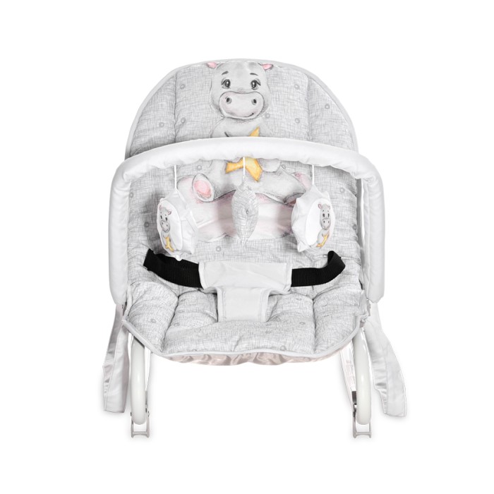 Βρεφικό Ρηλάξ Eliza Noble Grey Hippo Lorelli