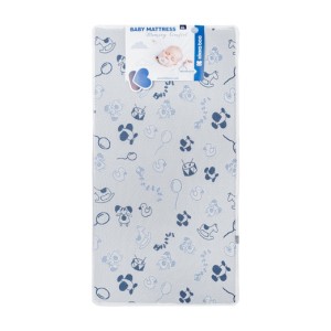 Βρεφικό Στρώμα Memory Comfort 60х120х12cm Άλογα Μπλε Kikka Boo