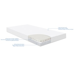 Βρεφικό Στρώμα NightDream Bamboo 60x120x10cm Kikka Boo