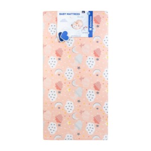 Βρεφικό Στρώμα Siesta 60х120х10cm Σύννεφα Ροδάκινο Kikka Boo