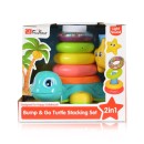 Βρεφικοί Κρίκοι Ταξινόμησης Stackable Rings Turtle 35397 Moni