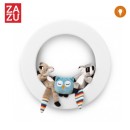 Wall-Light Φωτιστικό τοίχου πολύχρωμο 3 ζωάκια FAY REX OTIS επαναφορτιζόμενο ZAZU Wall-Light Φωτιστικό τοίχου πολύχρωμο 3 ζωάκια FAY REX OTIS επαναφορτιζόμενο ZAZU