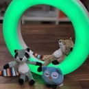 Wall-Light Φωτιστικό τοίχου πολύχρωμο 3 ζωάκια FAY REX OTIS επαναφορτιζόμενο ZAZU Wall-Light Φωτιστικό τοίχου πολύχρωμο 3 ζωάκια FAY REX OTIS επαναφορτιζόμενο ZAZU