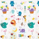 Αδιάβροχο Χαλί Δραστηριοτήτων 2 όψεις  ABC 200 X 150 X 1cm Marcus & Marcus